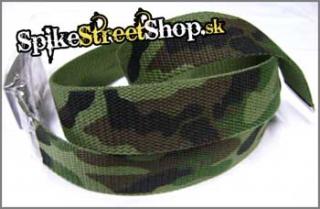 ARMY - WOODLAND - plátený opasok