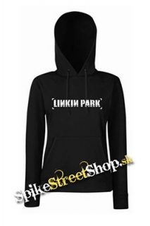 LINKIN PARK - Logo - čierna dámska mikina