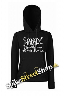 NAPALM DEATH - Logo - čierna dámska mikina