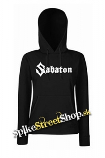 SABATON - Logo - čierna dámska mikina