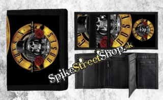 GUNS N ROSES - Slash Skull Bullet Logo - peňaženka