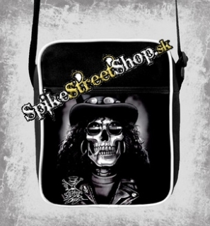 SLASH - Rock N Roll Skull - retro taška na rameno
