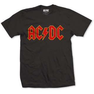 AC/DC - Logo - čierne pánske tričko