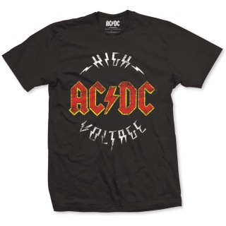 AC/DC - High Voltage - čierne pánske tričko