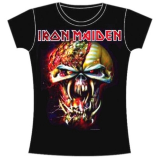 IRON MAIDEN - Final Frontier Big Head - čierne dámske tričko