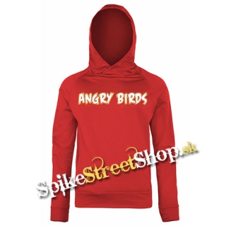 Pánska mikina ANGRY BIRDS - Logo - červená