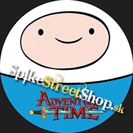 ADVENTURE TIME - Finn Motive 3 - okrúhla podložka pod pohár