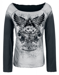 ALCHEMY - Winged Ace of Spades Sweater - dámska mikina