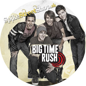 BIG TIME RUSH - Band - okrúhla podložka pod pohár