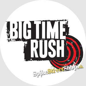 BIG TIME RUSH - Logo - okrúhla podložka pod pohár