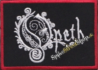 OPETH - B&W Logo - nažehlovacia nášivka
