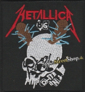 METALLICA - Skull - nažehlovacia nášivka