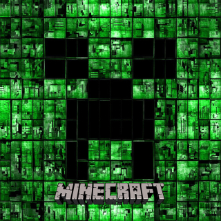 MINECRAFT - Motive 6 - štvorcová podložka pod pohár