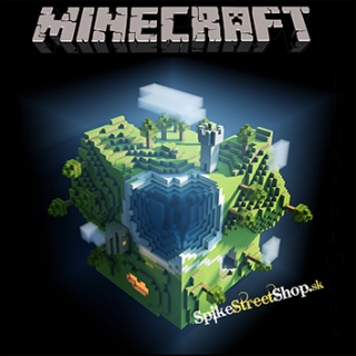 MINECRAFT - Motive 7 - štvorcová podložka pod pohár