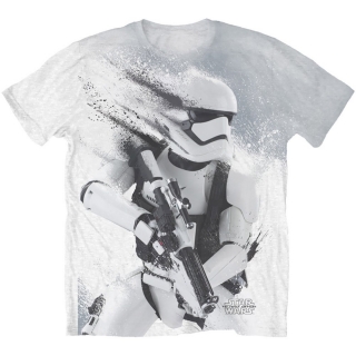 STAR WARS - Storm Trooper - sivé pánske tričko