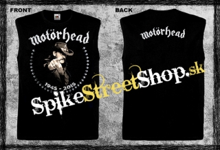 MOTORHEAD - Lemmy 1945-2015 - čierne pánske tričko bez rukávov