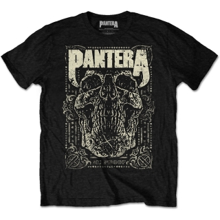 PANTERA - 101 Proof Skull - čierne pánske tričko