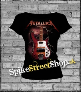 METALLICA - Cliff Burton Bass - dámske tričko