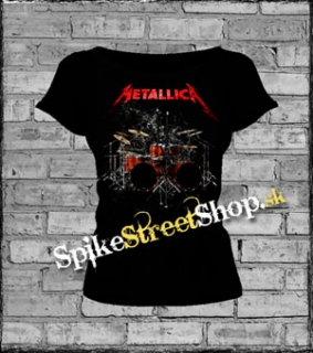 METALLICA - Lars Drum Kit - dámske tričko