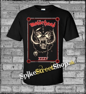 MOTORHEAD - Anniversary - čierne pánske tričko