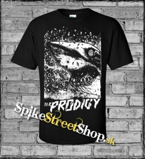 PRODIGY - Shaark - čierne pánske tričko