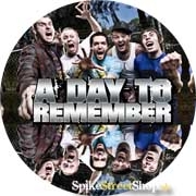 A DAY TO REMEMBER - Band MOTIVE 2 - okrúhla podložka pod pohár