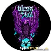 BLESSTHEFALL - Bird & Skull - okrúhla podložka pod pohár