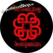 BREAKING BENJAMIN - Red Logo - okrúhla podložka pod pohár