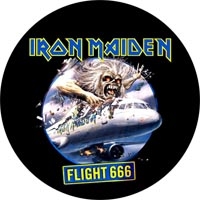 IRON MAIDEN - Flight 666 - okrúhla podložka pod pohár