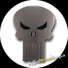 PUNISHER - Grey Skull - okrúhla podložka pod pohár