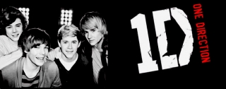 ONE DIRECTION - Logo And Band - okrúhla podložka pod pohár