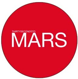 30 SECONDS TO MARS - Motive 8 - okrúhla podložka pod pohár
