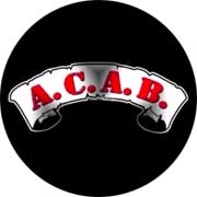A.C.A.B. - Boxer Motive - okrúhla podložka pod pohár