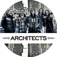 ARCHITECTS - Band - okrúhla podložka pod pohár