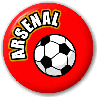 ARSENAL - football team - okrúhla podložka pod pohár