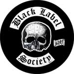 BLACK LABEL SOCIETY - Skull Logo - okrúhla podložka pod pohár