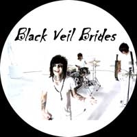 BLACK VEIL BRIDES - White Motive - okrúhla podložka pod pohár