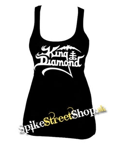 KING DIAMOND - Logo - Ladies Vest Top