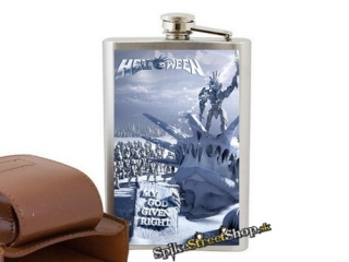 HELLOWEEN - My God Given Right - nerezová ploskačka na alkohol