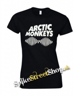 ARCTIC MONKEYS - Logo - čierne dámske tričko