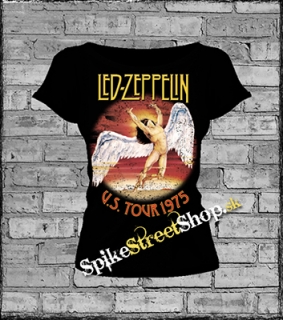 LED ZEPPELIN - U.S. Tour 1975 - dámske tričko