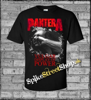PANTERA - Vulgar Display Of Power - čierne pánske tričko