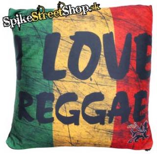 I LOVE REGGAE - vankúš