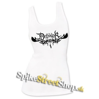 DETHKLOK - Logo - Ladies Vest Top - biele