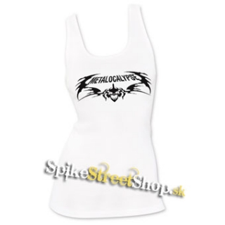 METALOCALYPSE - Logo - Ladies Vest Top - biele