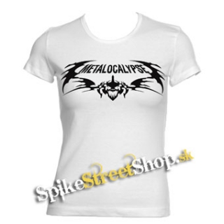 METALOCALYPSE - Logo - biele dámske tričko