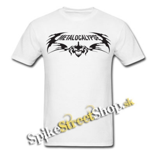 METALOCALYPSE - Logo - biele pánske tričko