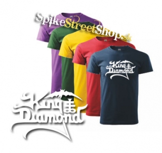 KING DIAMOND - Logo - farebné pánske tričko