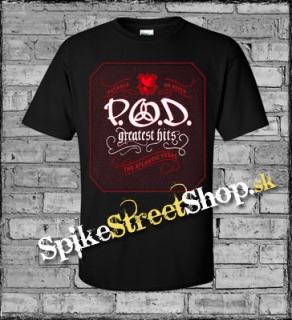 P.O.D. - Atlantic Years - čierne pánske tričko