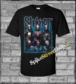 SLIPKNOT - Blue Band - čierne pánske tričko